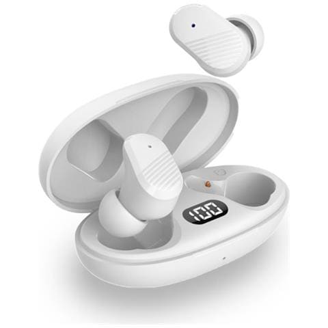 Feel Auricolare Wireless In-ear Musica e Chiamate USB tipo-C Bluetooth Bianco - Foto 1