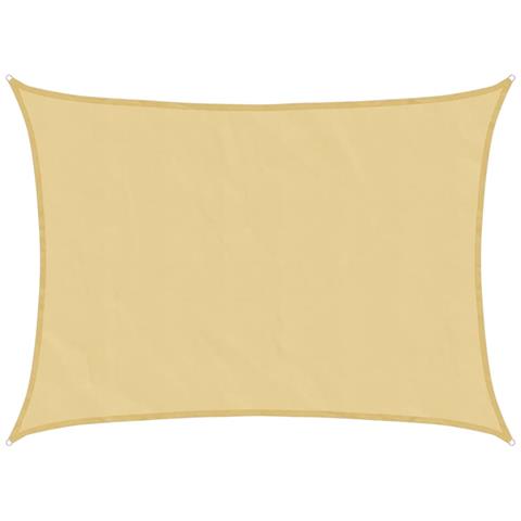 Vela Parasole Sabbia 8x6 M 100% Poliestere Oxford - Foto 2