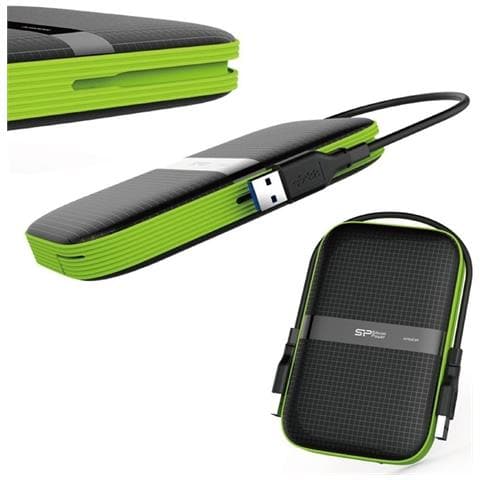 HDD Esterno Armor 5 TB A60 Micro-USB B Colore Nero e Verde - Foto 4