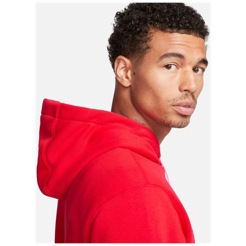 Felpa Con Cappuccio Cw6894-657 Uomo Taglia 3Xl Colore Rosso - Foto 2