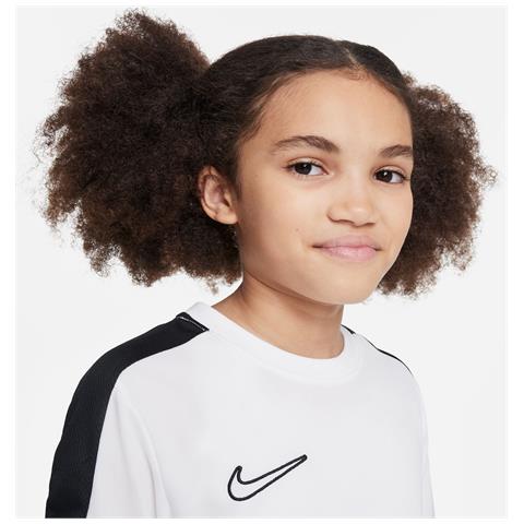 T-Shirt Dri-Fit Academy Dr1343-100 Bambino Taglia Xs Colore Bianco - Foto 2