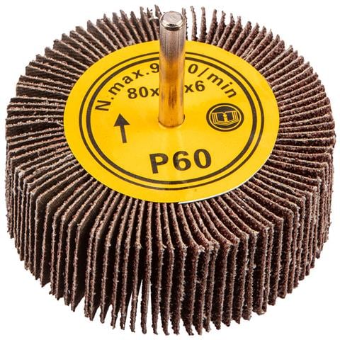 Ruota Lamellare Montata, 80 X 30 Mm, K60 - Foto 1