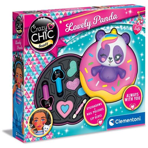 Crazy Chic Lovely Panda Set Cosmetici Smalti E Ombretti Anallergici - Foto 1