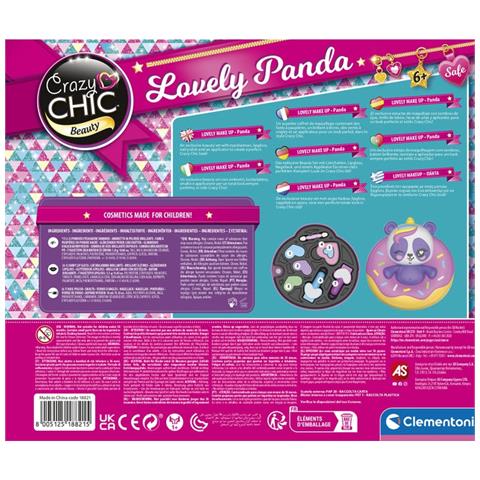 Crazy Chic Lovely Panda Set Cosmetici Smalti E Ombretti Anallergici - Foto 4