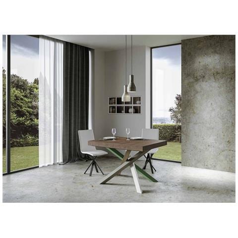 Tavolo Allungabile 90x140/244 Cm Volantis Premium Noce Telaio 4/a - Foto 4