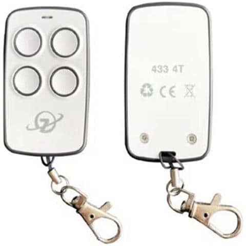 Telecomando Compatibile Cancello Antifurti Serrande Universale 4 Tasti 433mhz 4t - Foto 1