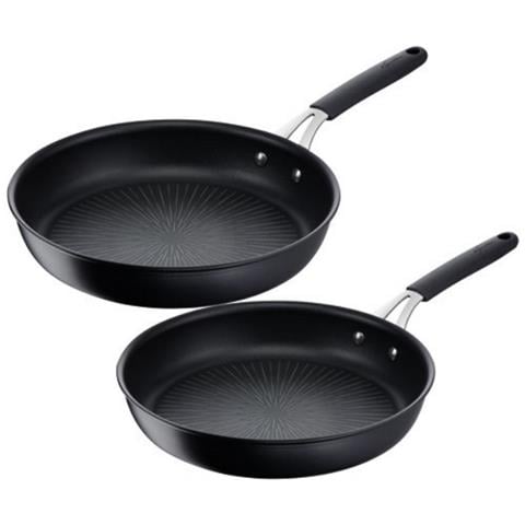 Set Di 2 Padelle Antiaderenti 24 E 28 Cm Nere - 012165600002 - Foto 1