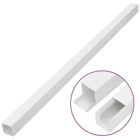 Canalina Per Cavi 100x40 Mm 10 M In Pvc - Foto 3
