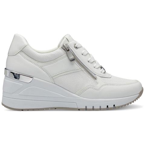 Magana Trainers Sneakers Sintetico E Tessile Scarpe Donna Bianco Eu 41, 2-23743-42 100 - Foto 2