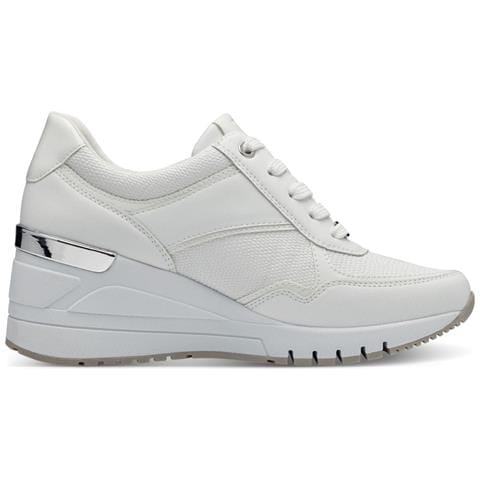 Magana Trainers Sneakers Sintetico E Tessile Scarpe Donna Bianco Eu 41, 2-23743-42 100 - Foto 3
