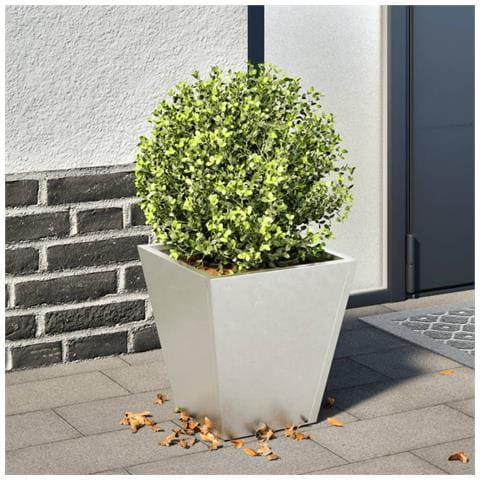 Fioriera da Giardino 30x30x30 cm in Acciaio Corten - Foto 2