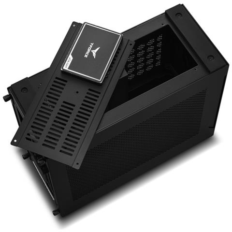 Case A4-H2O Mini Tower Mini-ITX 2 Porte USB 3.2 Colore Nero - Foto 5