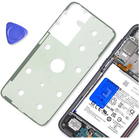 Adesivo Cover Copribatteria Per Galaxy A35 Pacchetto Servizio Original, Trasparente - Foto 4