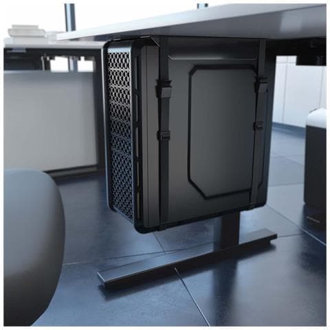 AISENS MPC07-209 supporto per CPU Porta CPU sotto scrivania Nero - Foto 6