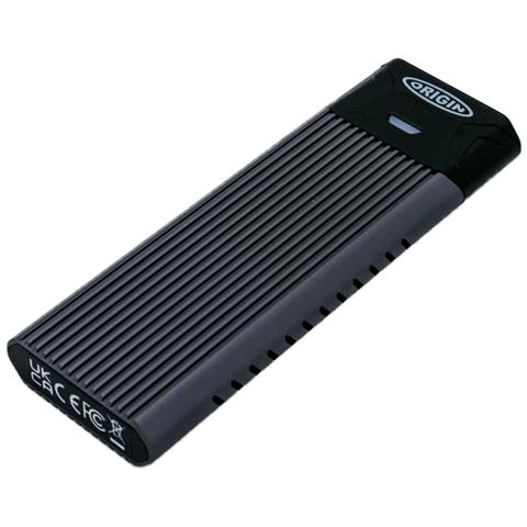 OS-EUCM2/NVME-SATA unità esterna a stato solido 512 GB USB Type-A / USB Type-C 3.2 Gen 1 (3.1 Gen 1) Nero - Foto 1