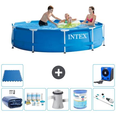 Piscina Fuori Terra - In Giro - 305x76 Cm - Blu - Include Accessori Coordinati A1538 - Foto 1