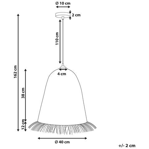 Lampadario Arys Giacinto D'acqua Naturale - Foto 6