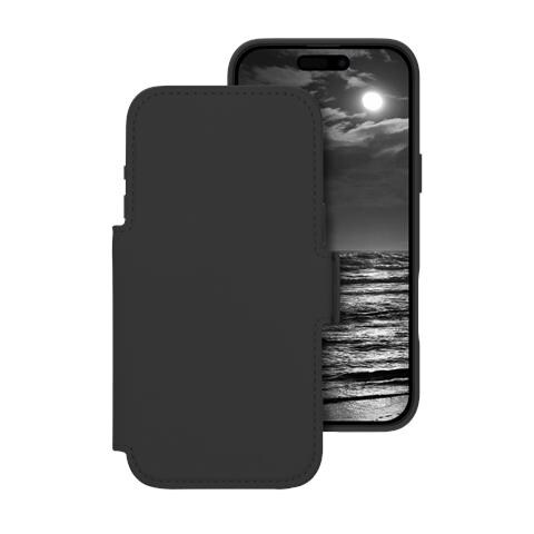 Lynge MS ICON custodia per cellulare Custodia a libro Nero - Foto 1