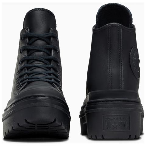 Chuck Taylor All Star Lugged Heel Leather Platform A10369c, Donne, Nero, 41 - Foto 7