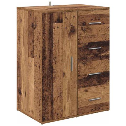 Credenza Legno vecchio 59 x 39 x 80 cm Legno multistrato - Foto 1