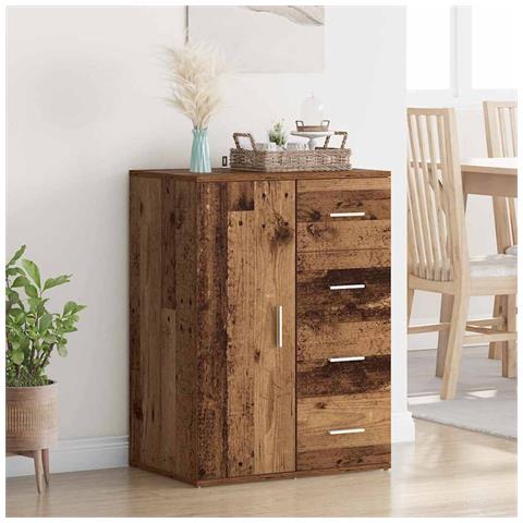 Credenza Legno vecchio 59 x 39 x 80 cm Legno multistrato - Foto 2