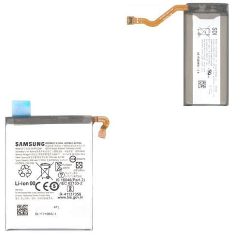 Set Batterie Litio Integrate Originale Eb-bf723+eb-bf724 Bulk Per Galaxy Z Flip4 5g F721 - Foto 1