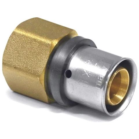 Raccordo A Pressare Femmina 16mm  Certificato Dvgw  Prodotto In Germania - Foto 1
