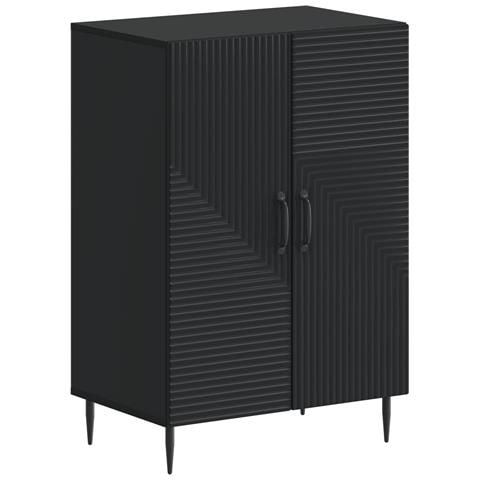 Mobile per scarpe HAARLEM 59,5 x 39,5 x 89,5 cm Nero - Foto 1