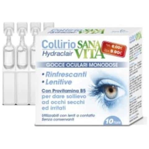 Sanavita Collirio Monodose 0,35 ml - Foto 1