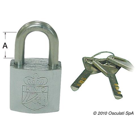 Lucchetto acciaio inox 30x20 mm - Foto 1