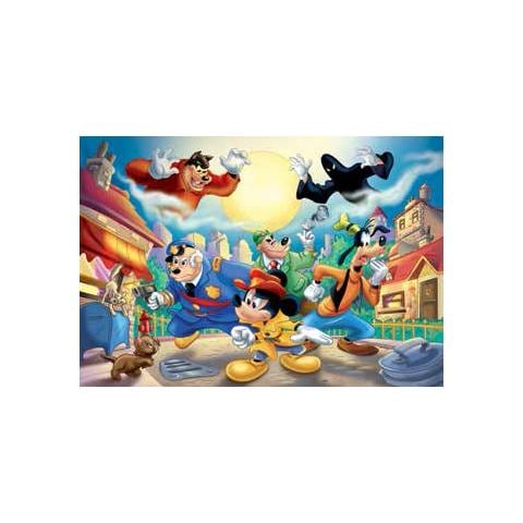 Topolino - Detective - Puzzle Double-Face Plus 108 Pz - Foto 2