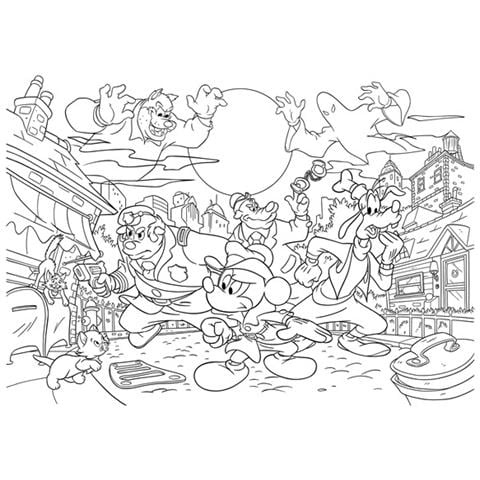 Topolino - Detective - Puzzle Double-Face Plus 108 Pz - Foto 3