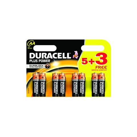 Plus Power AA, 8 Pack, Alcalino, Cilindrico, 1,5V, 192g - Foto 2
