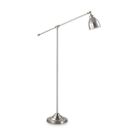Lampada Da Terra Newton Pt1 Nickel Max 1 X 60w E27 - 240v - Foto 2