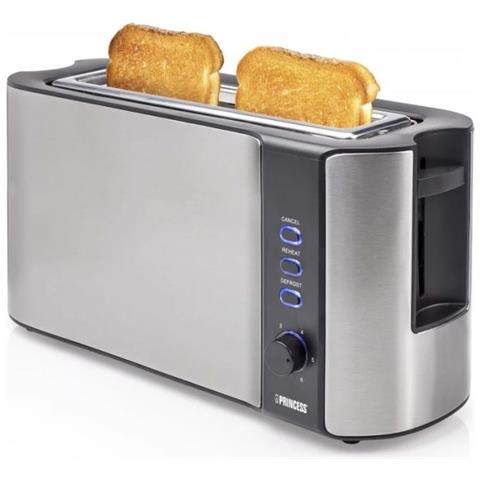 Tostapane ComfortLine 142353 a 2 Fette Potenza 1000 W Colore Grigio - Foto 2