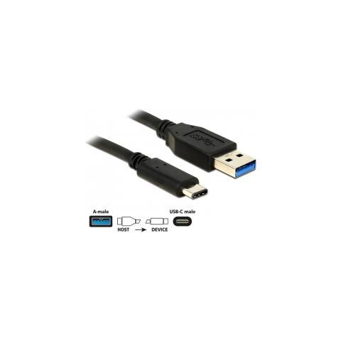 Cavo di Connessione USB Type-A / USB Type-C Lunghezza 1 Metro - Foto 2