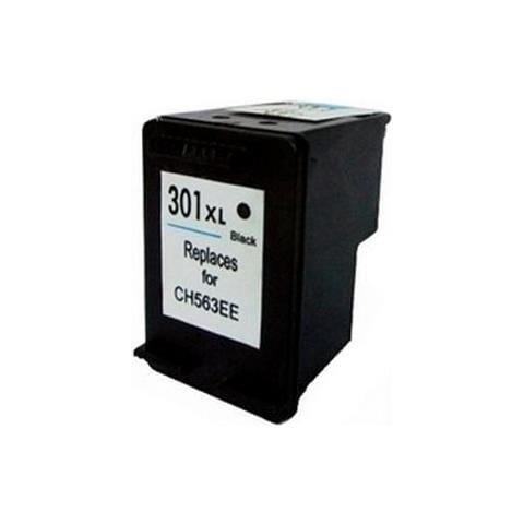 CCICRC0371 Cartuccia rigenerata compatibile con Hp 301XL, Nero - Foto 1