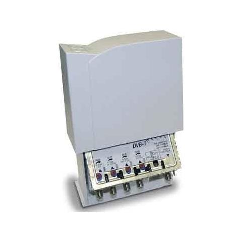 Amplificatore Tv 4 Ingressi Bande Iii, iv, v, uhf 22db - Foto 1