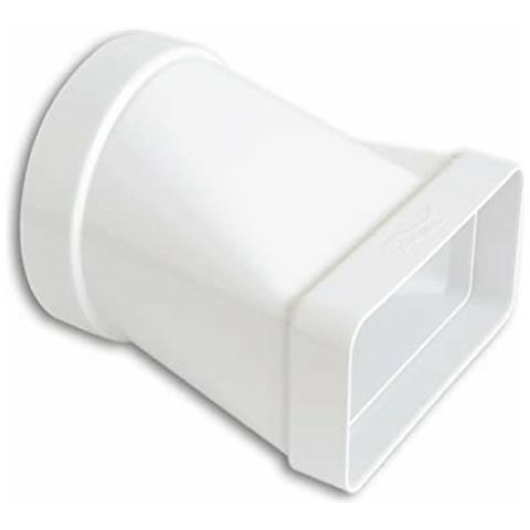 First giunto orizzontale da 100 - 120x60mm ff per tubi aerazione cappa - Foto 2