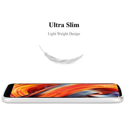 Custodia Compatibile Con Xiaomi Mi Mix 2 In Argento Metallico - Coperchio Protettivo In Silicone Tpu Flessibile - Foto 2