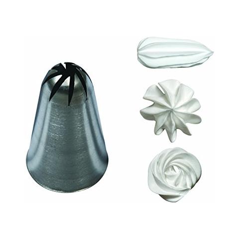 De Buyer Industrie 2.129,16 - Bocchetta Per Sacchetto Sacchetto Ha Rosa Foro In Acciaio Inox, 16 Millimetri - Foto 1