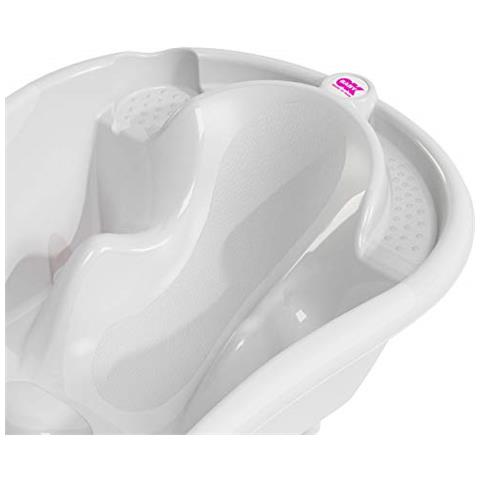 Onda Evolution - Vaschetta Dal Design Ergonomico Con Seduta Antiscivolo Per Il Bagnetto Del Neonato 0-12 Mesi - Bianco - Foto 2