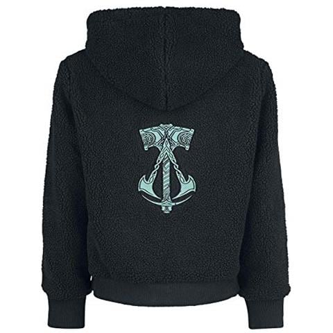 Valhalla Donna Felpa Jogging Nero Xl 100% Cotone Regular - Foto 2