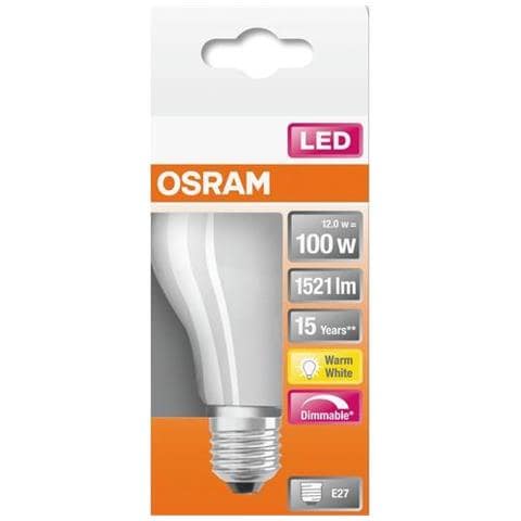 Led Standard 100w / 827 Satinato E27 Dimmerabile-c - Foto 2