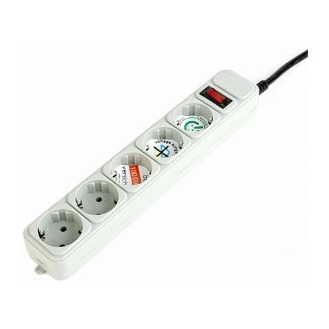 Multipresa Gembird SPG3-B-6C, 1,8m, 250V - Foto 2