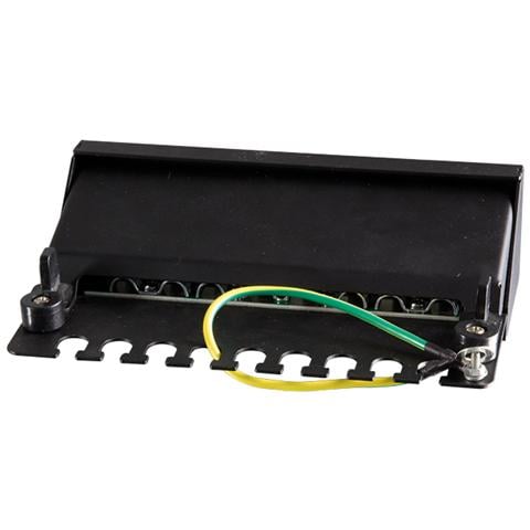 NP0017B, Nero, Metallo, Cat 6e, RJ-45, ISO / IEC 11801, TIA / EIA 568B. 2-1 - Foto 1