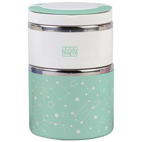 Omogeneizzati Thermos Galaxy 820 Ml Verde Menta 3 Pezzi - Foto 1