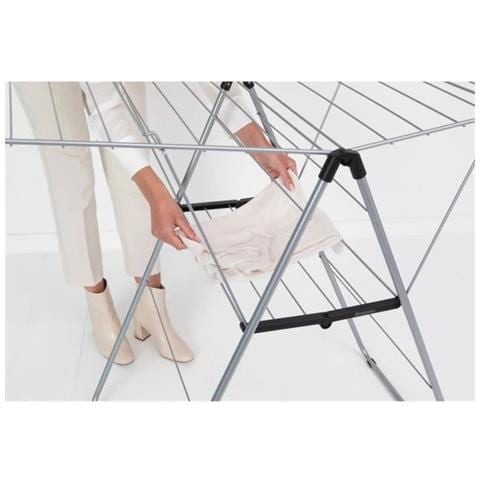 Hangon Stendibiancheria 20 M Grigio Metallizzato - Foto 1