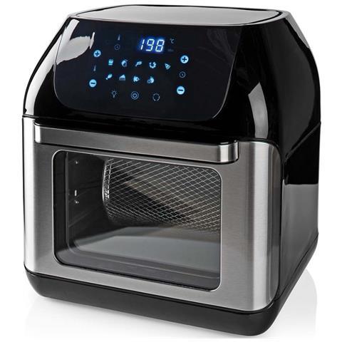 Friggitrice Ad Aria Calda 12 L | Timer: 60 Min | Digitale | Nero - Foto 4