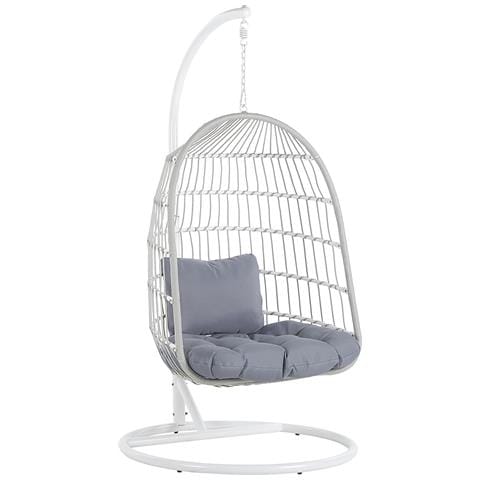 Poltrona Sospesa Con Piedistallo Bianco Allera - Foto 2